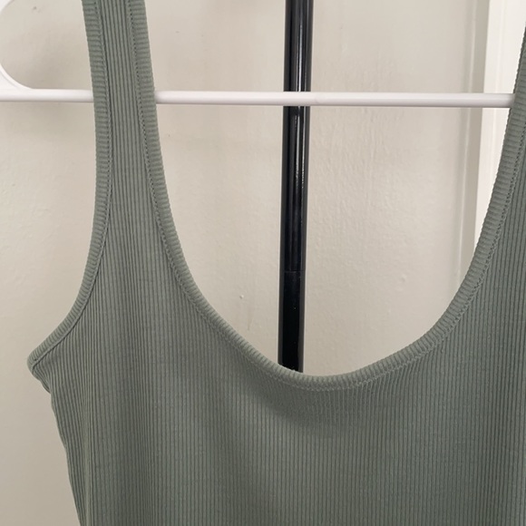 Ribbed mini dress - Picture 2 of 3